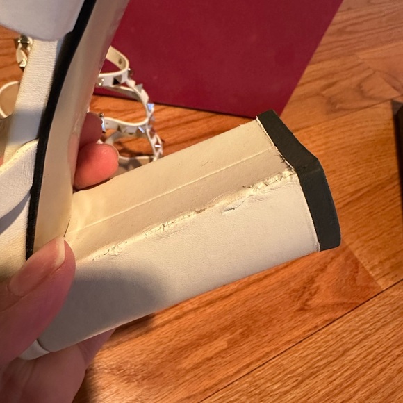 Valentino Rock Stud Block Sandal - Picture 5 of 7